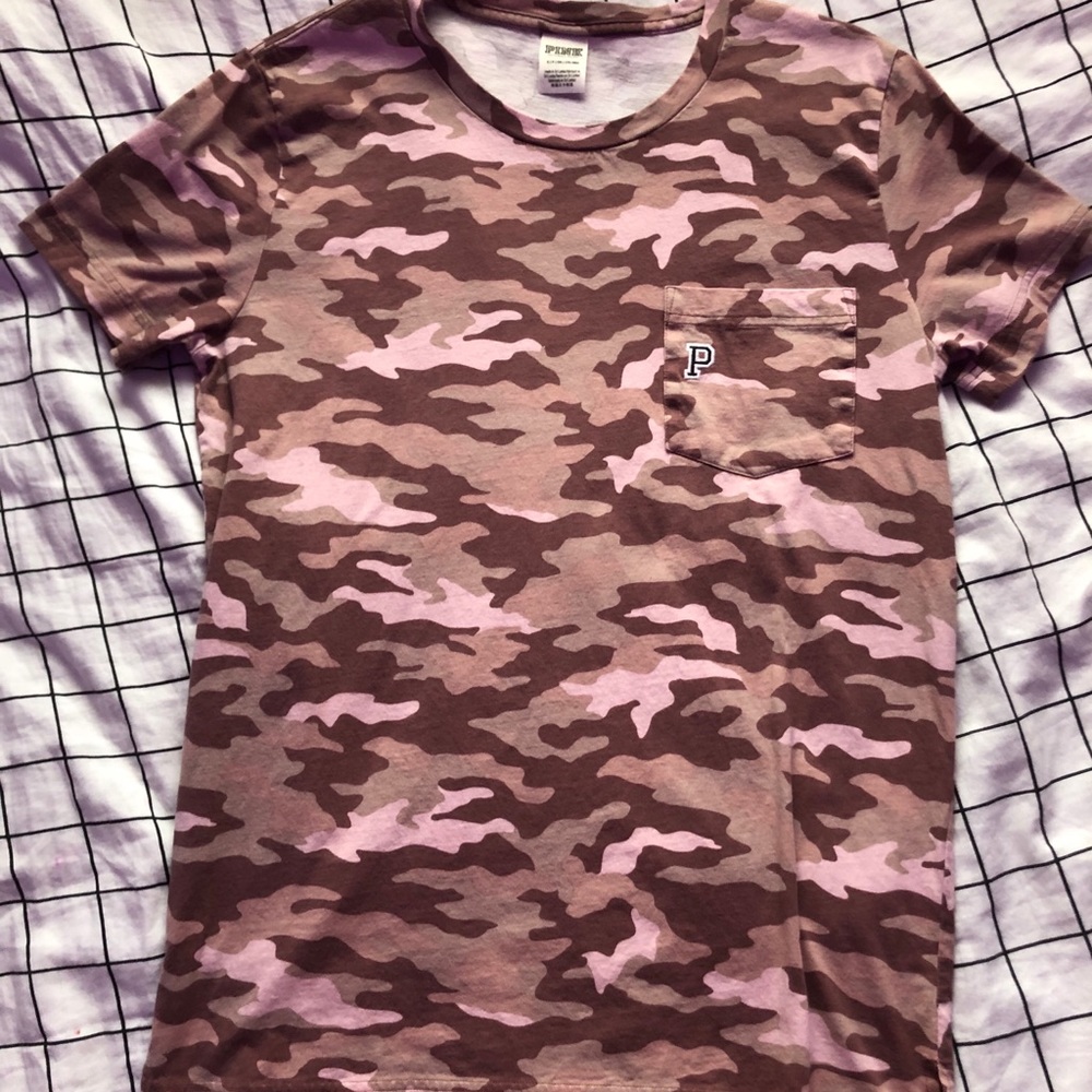 PINK camo shirt